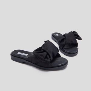 MIISTA Valerie Bow Sandals in black